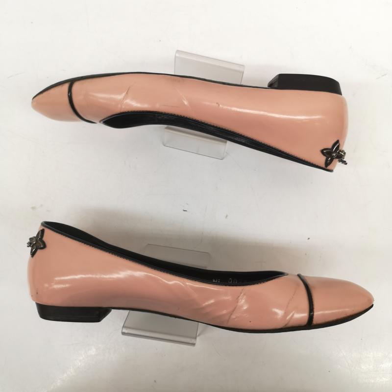ルイヴィトン LOUIS VUITTON パンプス パンプス LVロゴ チェーン フラワー パンプス 36.5 23.5cm 桃 / ピンク / pink レディース USED 古着 中古 50165158