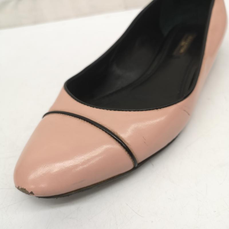 ルイヴィトン LOUIS VUITTON パンプス パンプス LVロゴ チェーン フラワー パンプス 36.5 23.5cm 桃 / ピンク / pink レディース USED 古着 中古 50165158