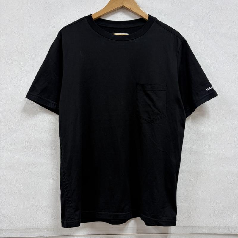タカヒロ ミヤシタ ザ ソロイスト TAKAHIRO MIYASHITA The SoloIst. Tシャツ 半袖 半袖 メッセージ プリント ポケット Tシャツ 46 ワンポイント X ロゴ、文字 X プリント 黒 / ブラック / black X 白 / ホワイト / white メンズ USED 古着 中古 50165164