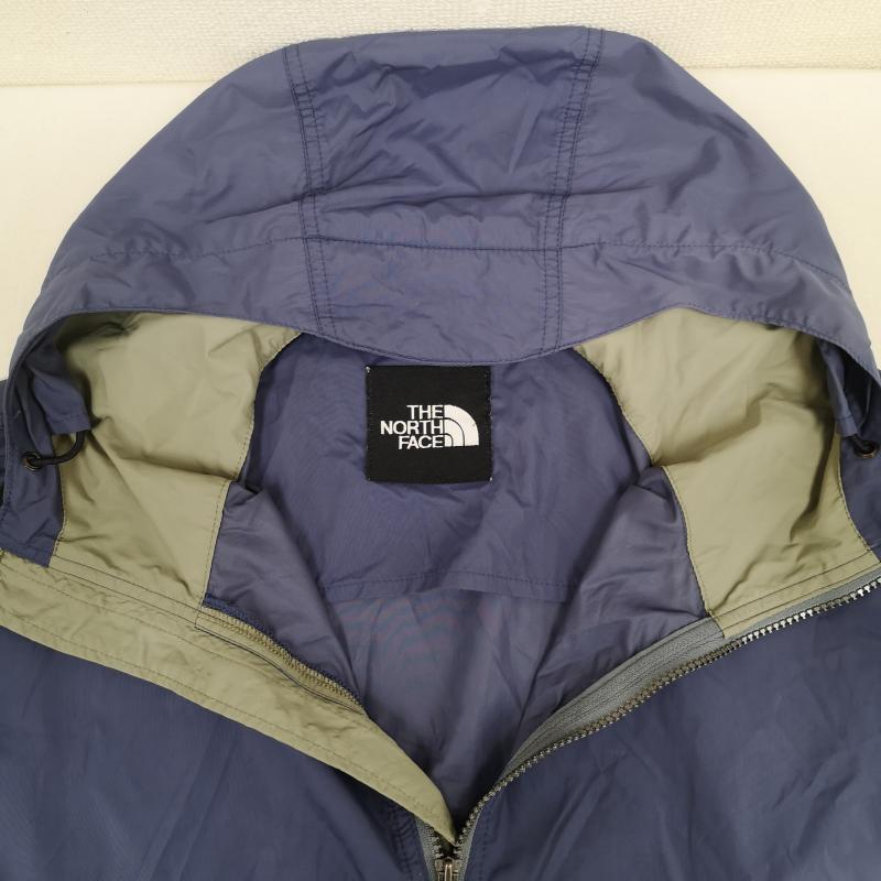 ザノースフェイス THE NORTH FACE ジャケット、上着 ジャンパー、ブルゾン パッカブル 撥水 ワンポイント刺繍 マジックテープ ドローコード マウンテンパーカー ナイロンジャケット 紫 / パープル / purple メンズ USED 古着 中古 50165176