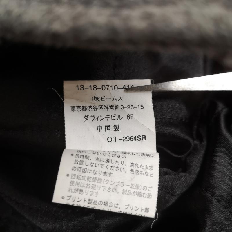 ビームスボーイ BEAMS BOY ジャケット、上着 ジャンパー、ブルゾン 変形フード セーラーカラー スナップボタン 中綿 キルティング 98/76 13-18-0710-414 M 灰 / グレー / gray レディース USED 古着 中古 50165178