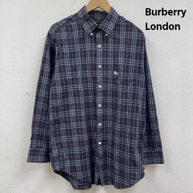 バーバリーロンドン Burberry London シャツ、ブラウス 長袖 格子柄 刺繍ロゴ 長袖 カジュアル チェック シャツ M マルチカラー / マルチカラー / multicolor メンズ USED 古着 中古 50165186