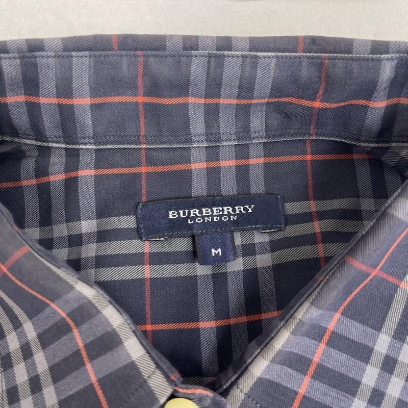 バーバリーロンドン Burberry London シャツ、ブラウス 長袖 格子柄 刺繍ロゴ 長袖 カジュアル チェック シャツ M マルチカラー / マルチカラー / multicolor メンズ USED 古着 中古 50165186
