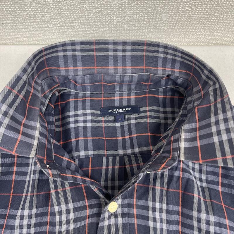 バーバリーロンドン Burberry London シャツ、ブラウス 長袖 格子柄 刺繍ロゴ 長袖 カジュアル チェック シャツ M マルチカラー / マルチカラー / multicolor メンズ USED 古着 中古 50165186