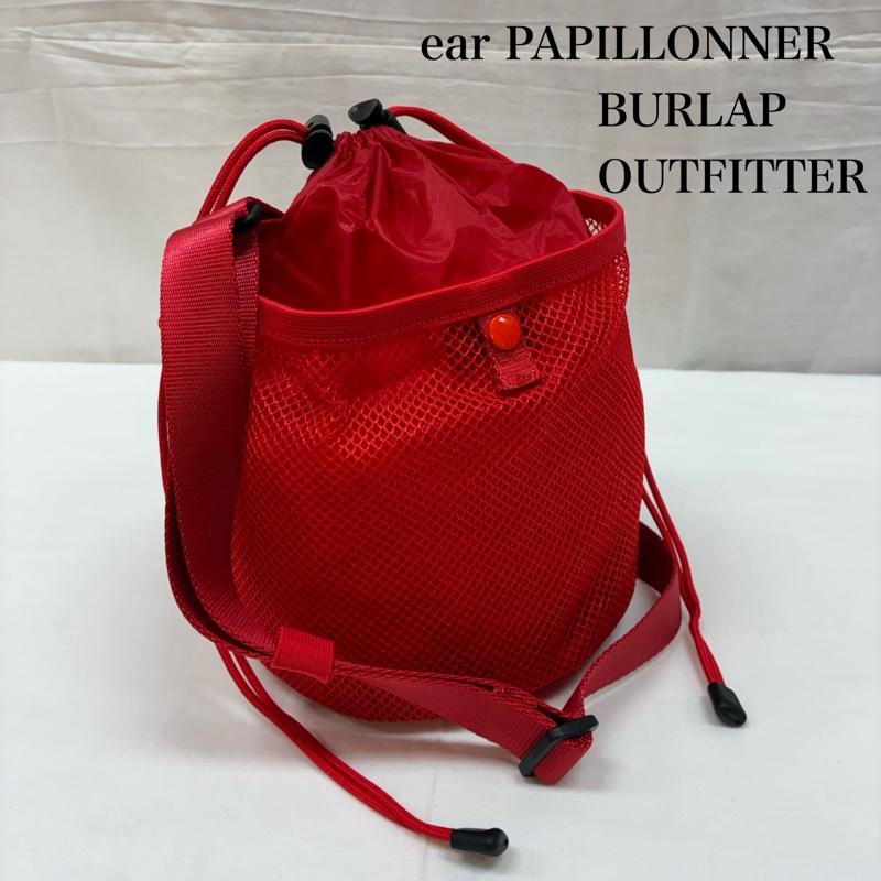 イア パピヨネ ear PAPILLONNER ショルダーバッグ ショルダーバッグ BURLAP OUTFITTER コラボ ナイロン 巾着 メッシュ 斜め掛け ショルダー バッグ - レディース USED 古着 中古 50165200