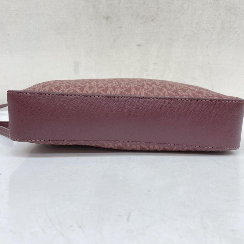 マイケルコース MICHAEL KORS ショルダーバッグ ショルダーバッグ 35F8GTTC3B JET SET ジェットセット モノグラム柄 ゴールド チェーン ボルドー / ボルドー / レディース USED 古着 中古 50165206