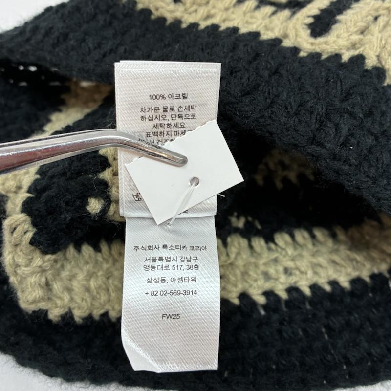 シュプリーム Supreme 帽子 ニット帽 25FW Crochet Logo Beanie クロシェ ロゴ ビーニー - メンズ USED 古着 中古 50165207