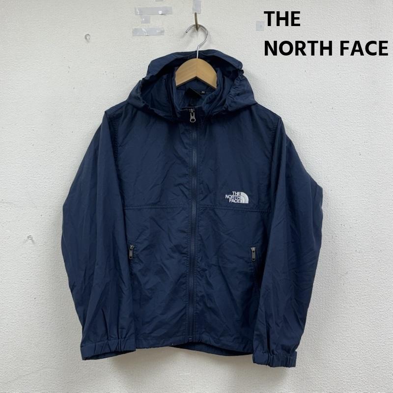 ザノースフェイス THE NORTH FACE ジャケット、上着 ジャンパー、ブルゾン 撥水 ドローコード 刺繍ロゴ スナップボタン ナイロンジャケット NPJ21810 150cm 紺 / ネイビー / navy ボーイズ USED 古着 中古 50165208