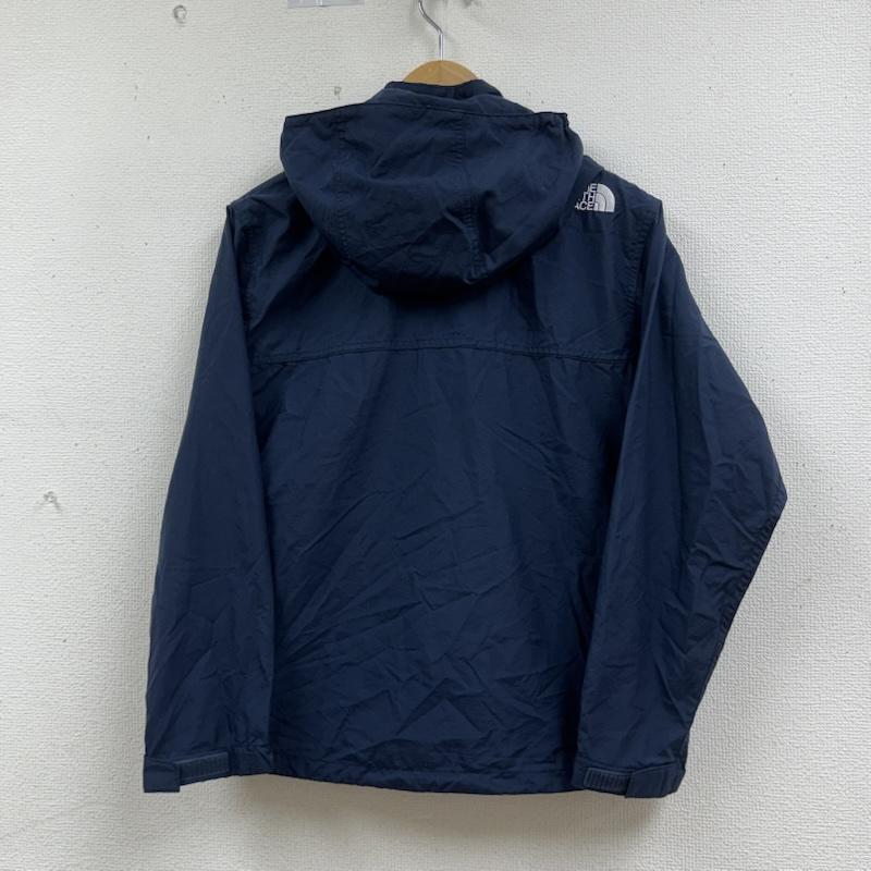 ザノースフェイス THE NORTH FACE ジャケット、上着 ジャンパー、ブルゾン 撥水 ドローコード 刺繍ロゴ スナップボタン ナイロンジャケット NPJ21810 150cm 紺 / ネイビー / navy ボーイズ USED 古着 中古 50165208