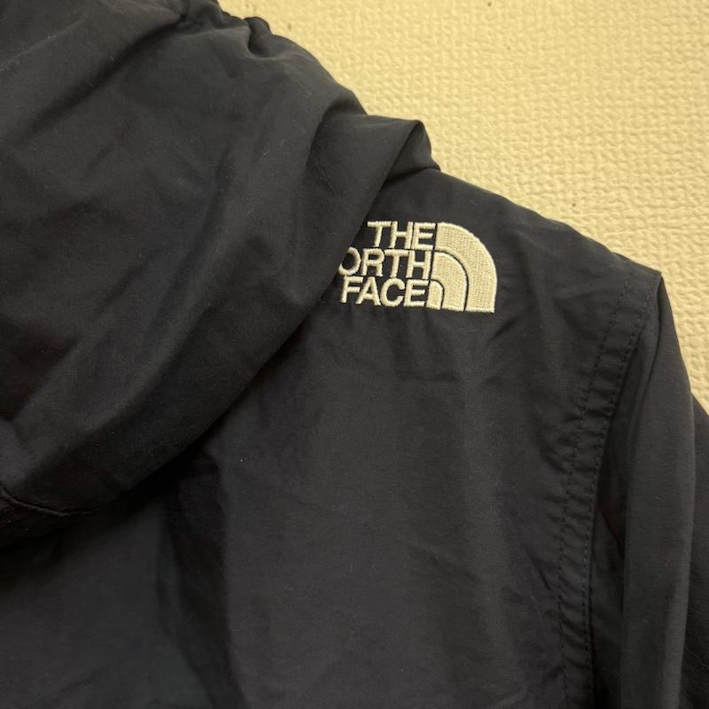 ザノースフェイス THE NORTH FACE ジャケット、上着 ジャンパー、ブルゾン 撥水 ドローコード 刺繍ロゴ スナップボタン ナイロンジャケット NPJ21810 150cm 紺 / ネイビー / navy ボーイズ USED 古着 中古 50165208