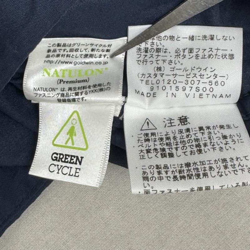 ザノースフェイス THE NORTH FACE ジャケット、上着 ジャンパー、ブルゾン 撥水 ドローコード 刺繍ロゴ スナップボタン ナイロンジャケット NPJ21810 150cm 紺 / ネイビー / navy ボーイズ USED 古着 中古 50165208