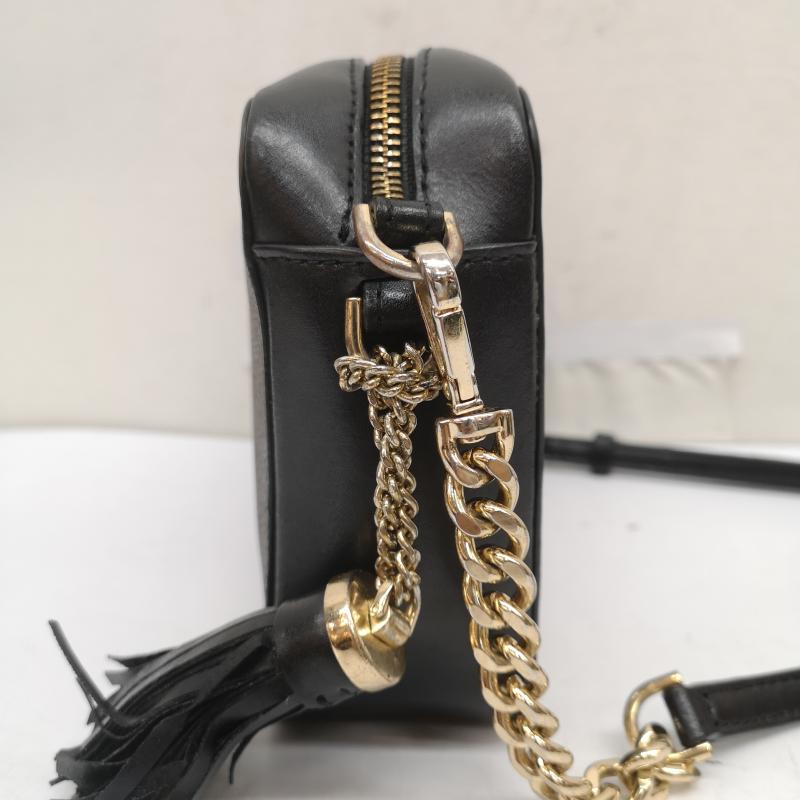 マイケルコース MICHAEL KORS ショルダーバッグ ショルダーバッグ 32F8GF5M2B JET SET ジェットセット レザー タッセル チャーム クロスボディ カメラ バッグ 茶 / ブラウン / brown レディース USED 古着 中古 50165214