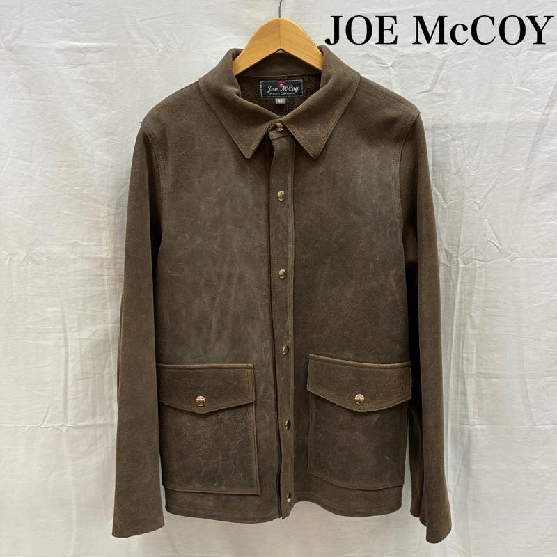 ジョーマッコイ JOE McCOY ジャケット、上着 レザージャケット ステアハイド スプリット レザー ウェルダーズ ジャケット 40 メンズ USED 古着 中古 50165217