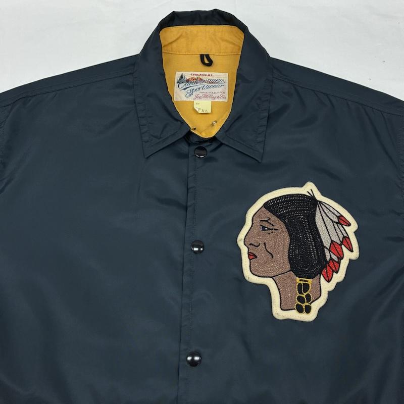 ジョーマッコイ JOE McCOY ジャケット、上着 ジャンパー、ブルゾン INDIAN NYLON COACH JACKET インディアン ナイロン コーチジャケット MJ22020 XL メンズ USED 古着 中古 50165218