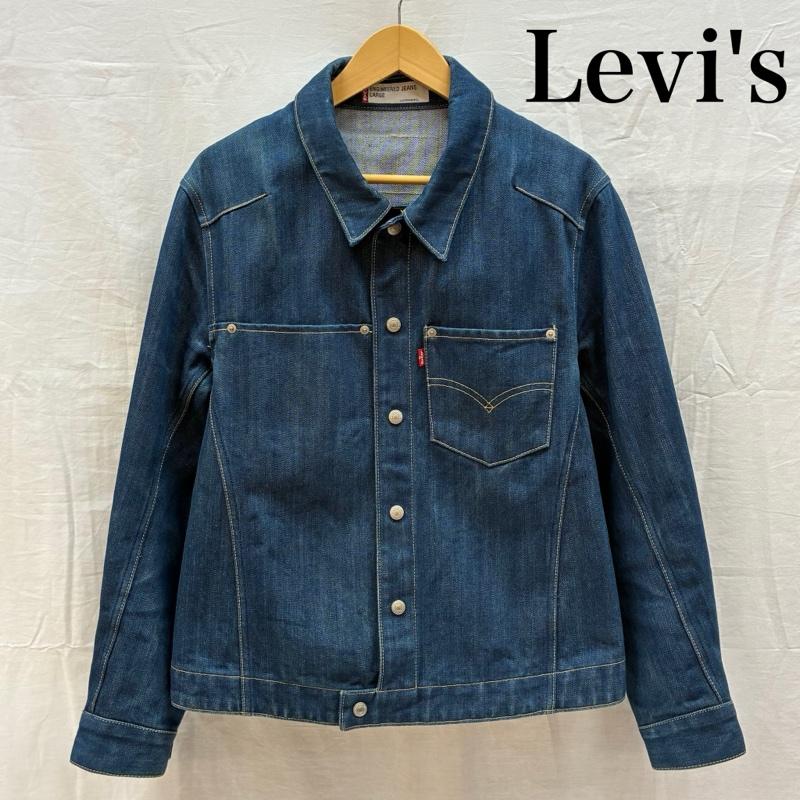 リーバイス Levi s ジャケット、上着 ジャンパー、ブルゾン Engineered Jeans 70100-07 00s 立体裁断 デニムジャケット L メンズ USED 古着 中古 50165223