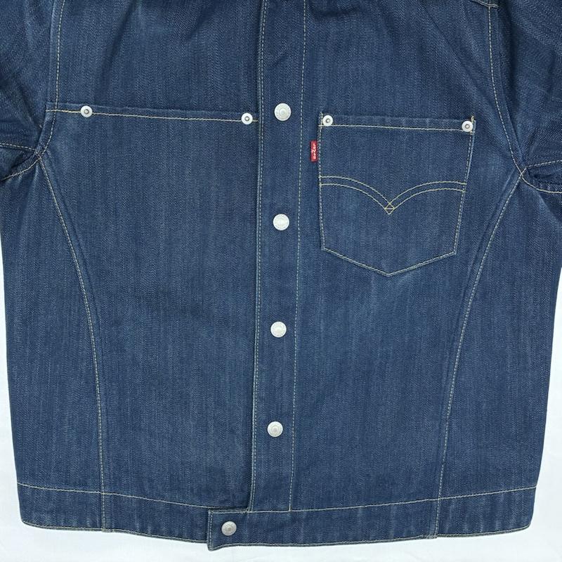 リーバイス Levi s ジャケット、上着 ジャンパー、ブルゾン Engineered Jeans 70100-07 00s 立体裁断 デニムジャケット L メンズ USED 古着 中古 50165223