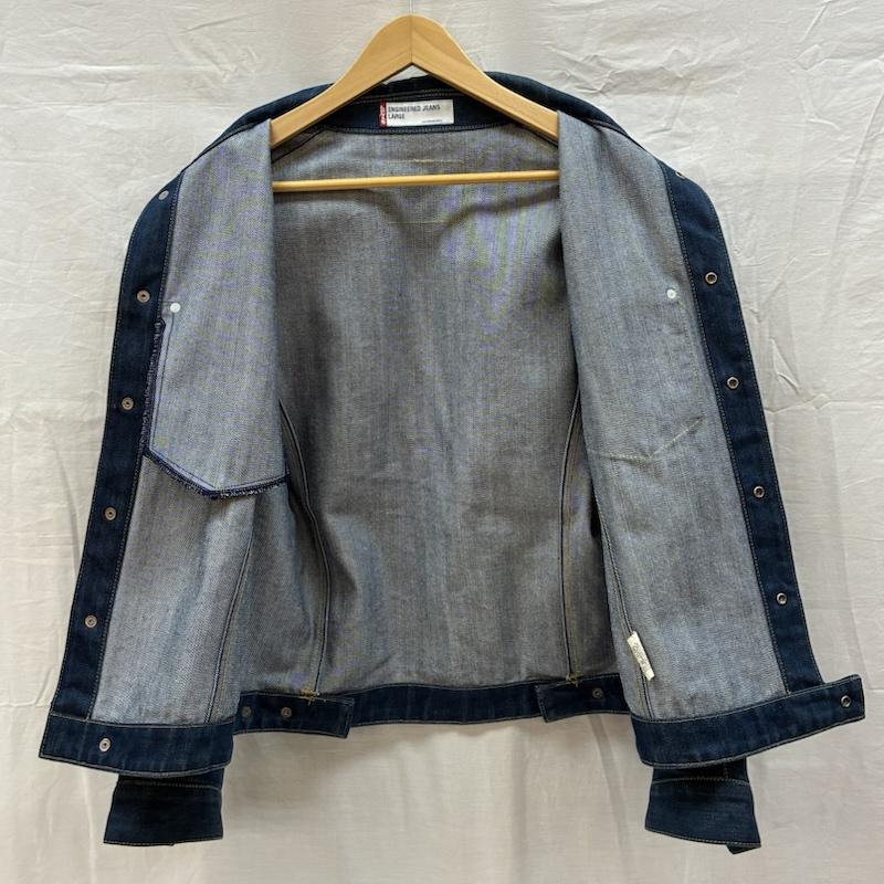 リーバイス Levi s ジャケット、上着 ジャンパー、ブルゾン Engineered Jeans 70100-07 00s 立体裁断 デニムジャケット L メンズ USED 古着 中古 50165223