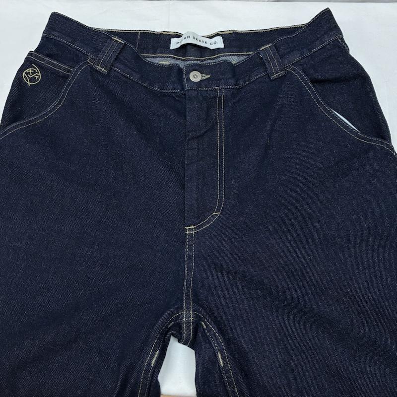ポーラー POLAR パンツ デニム、ジーンズ 25ss BIGBOY WORK ONEWASH ビッグボーイ ワイド ペインター デニムパンツ M メンズ USED 古着 中古 50165224