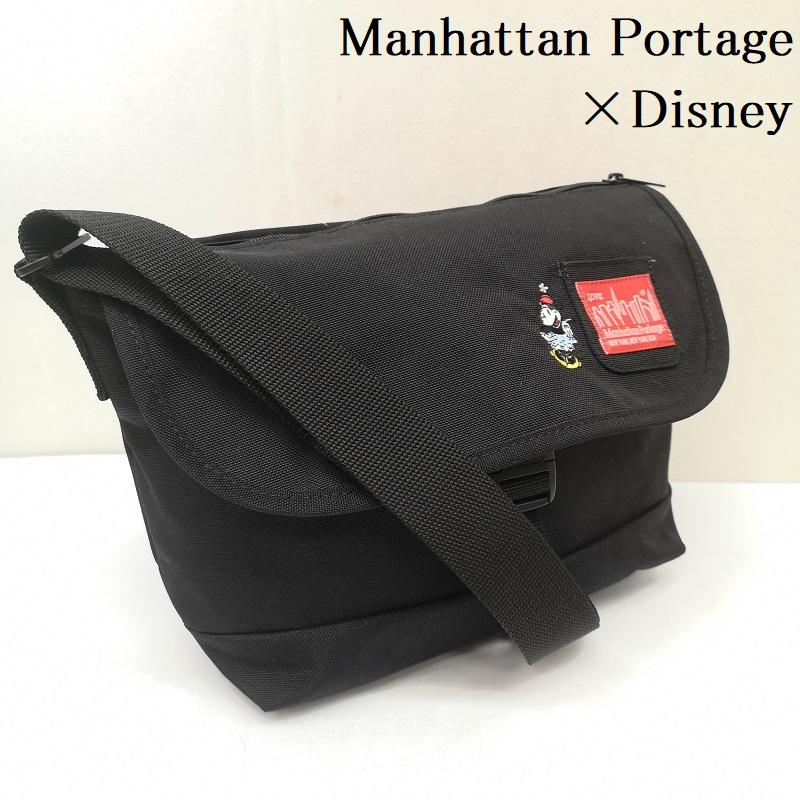 マンハッタンポーテージ Manhattan Portage ショルダーバッグ ショルダーバッグ ミニーマウス LOVE Disney コラボ ショルダー バッグ 黒 / ブラック / black レディース USED 古着 中古 50165225