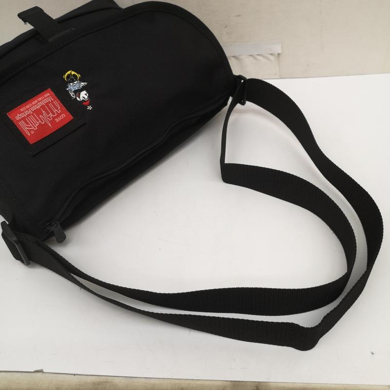 マンハッタンポーテージ Manhattan Portage ショルダーバッグ ショルダーバッグ ミニーマウス LOVE Disney コラボ ショルダー バッグ 黒 / ブラック / black レディース USED 古着 中古 50165225