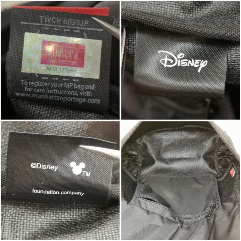 マンハッタンポーテージ Manhattan Portage ショルダーバッグ ショルダーバッグ ミニーマウス LOVE Disney コラボ ショルダー バッグ 黒 / ブラック / black レディース USED 古着 中古 50165225