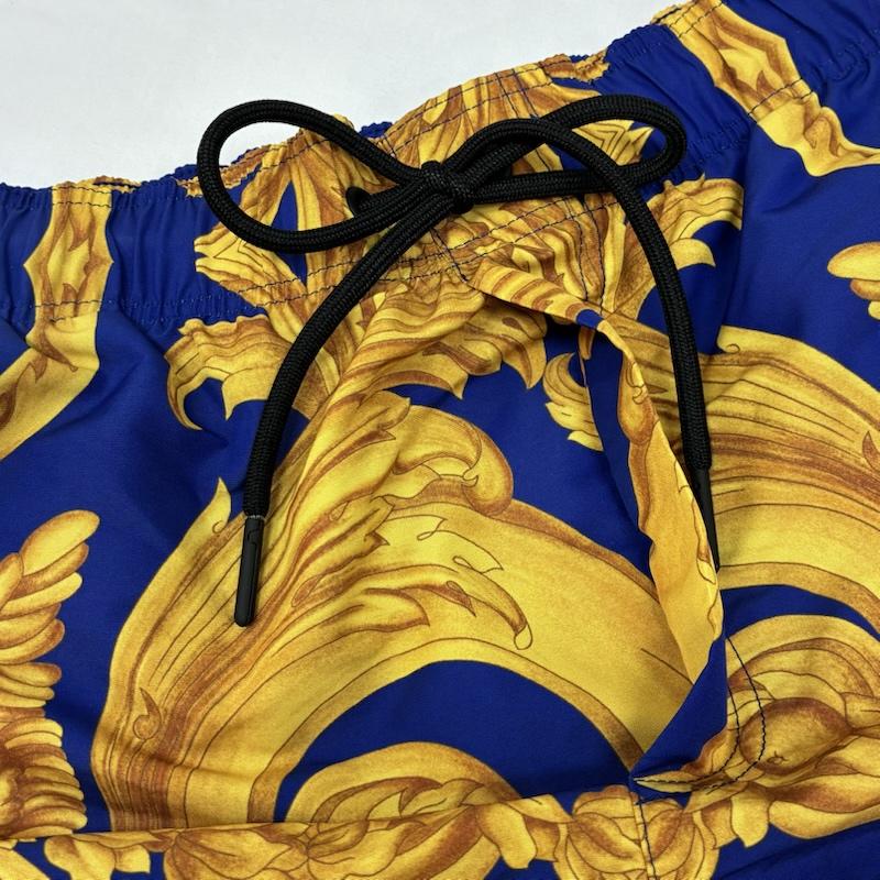 ヴェルサーチ VERSACE パンツ ショートパンツ メデューサ 総柄 ナイロン イージー ショーツ ハーフパンツ 5 メンズ USED 古着 中古 50165226