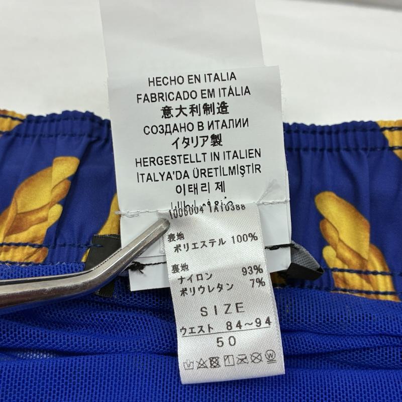 ヴェルサーチ VERSACE パンツ ショートパンツ メデューサ 総柄 ナイロン イージー ショーツ ハーフパンツ 5 メンズ USED 古着 中古 50165226