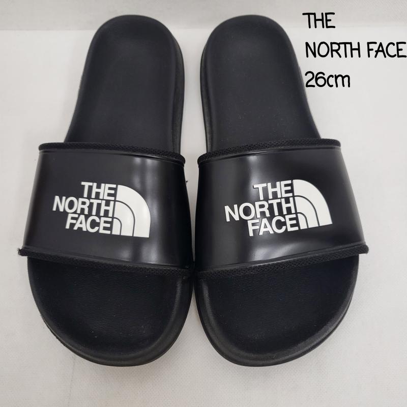ザノースフェイス THE NORTH FACE サンダル サンダル メンズ ベースキャンプスライド3 サンダル アウトドア 26.0cm ロゴ、文字 黒 / ブラック / black メンズ USED 古着 中古 50165227