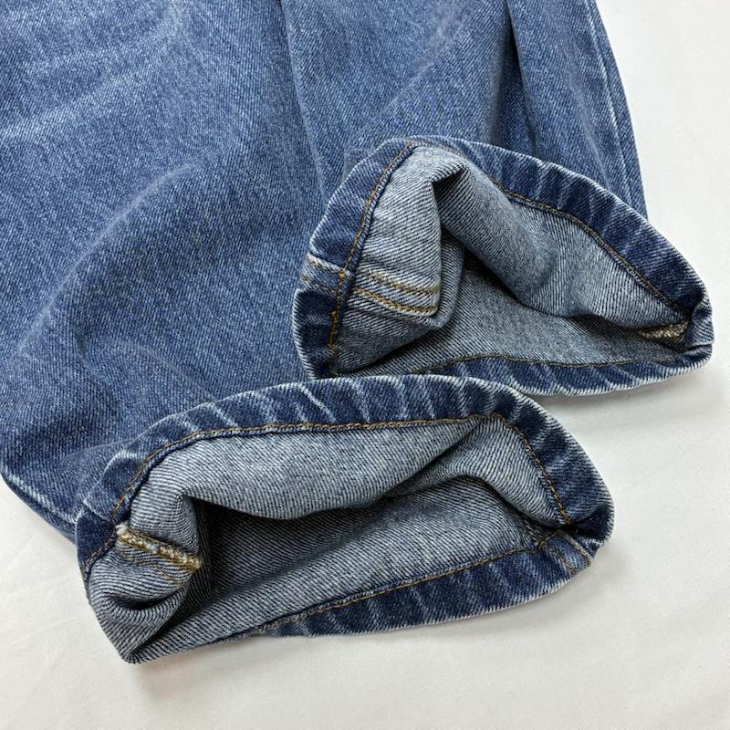 ウィンダンシー WIND AND SEA パンツ デニム、ジーンズ BAND DENIM PANTS バンド グラフィック プリント ワッペン デニムパンツ M メンズ USED 古着 中古 50165231