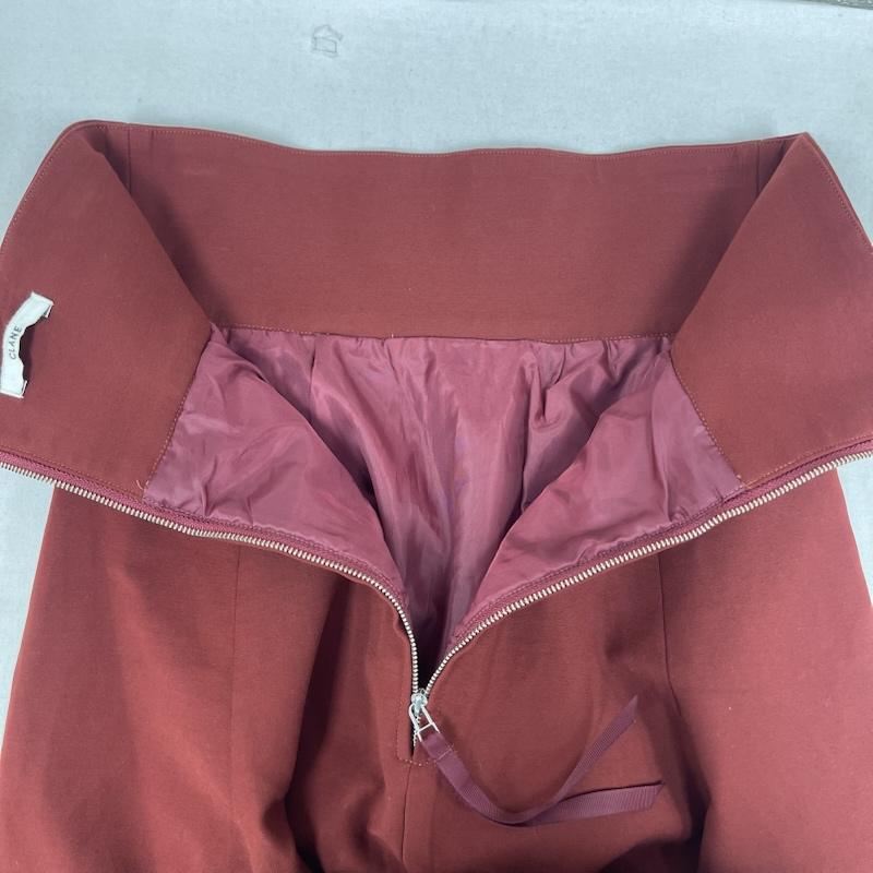 クラネ CLANE スカート ロングスカート WIDE BELT VOLUME SKIRT ボルドーカラー ハイウエスト スカート 2 赤 / レッド / red レディース USED 古着 中古 50165232
