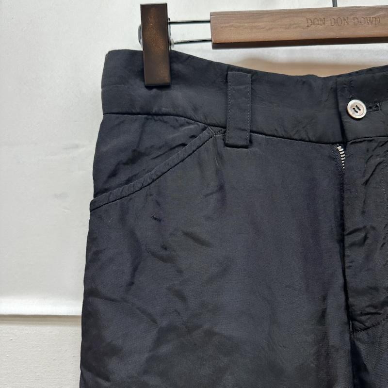 トリココムデギャルソン tricot COMME des GARSONS パンツ ワークパンツ、ペインターパンツ 04SS レーヨン ストレート パンツ TM-P003 S 黒 / ブラック / black レディース USED 古着 中古 50165237