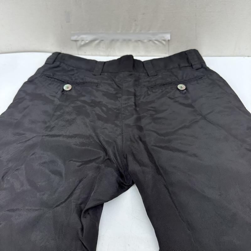 トリココムデギャルソン tricot COMME des GARSONS パンツ ワークパンツ、ペインターパンツ 04SS レーヨン ストレート パンツ TM-P003 S 黒 / ブラック / black レディース USED 古着 中古 50165237