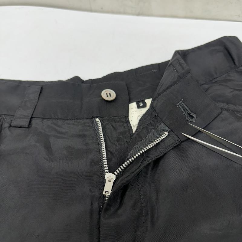トリココムデギャルソン tricot COMME des GARSONS パンツ ワークパンツ、ペインターパンツ 04SS レーヨン ストレート パンツ TM-P003 S 黒 / ブラック / black レディース USED 古着 中古 50165237