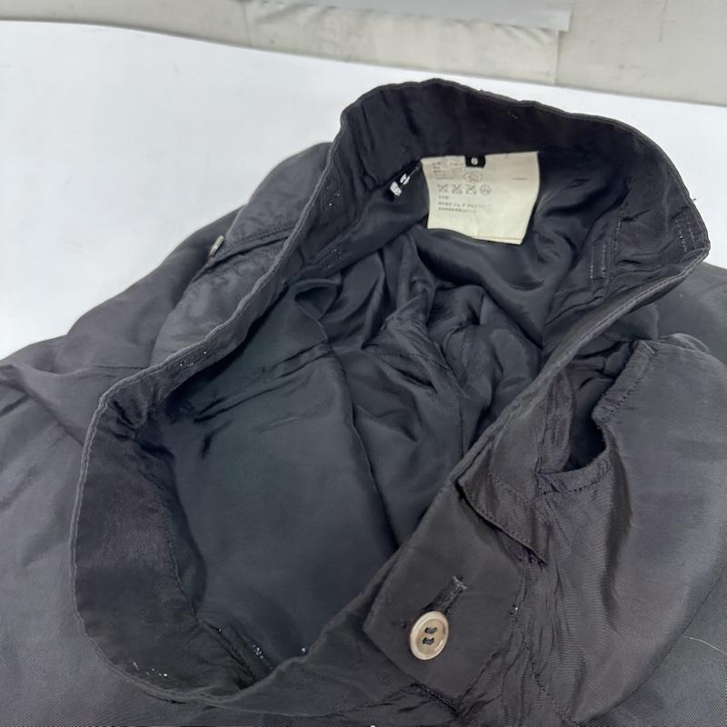 トリココムデギャルソン tricot COMME des GARSONS パンツ ワークパンツ、ペインターパンツ 04SS レーヨン ストレート パンツ TM-P003 S 黒 / ブラック / black レディース USED 古着 中古 50165237