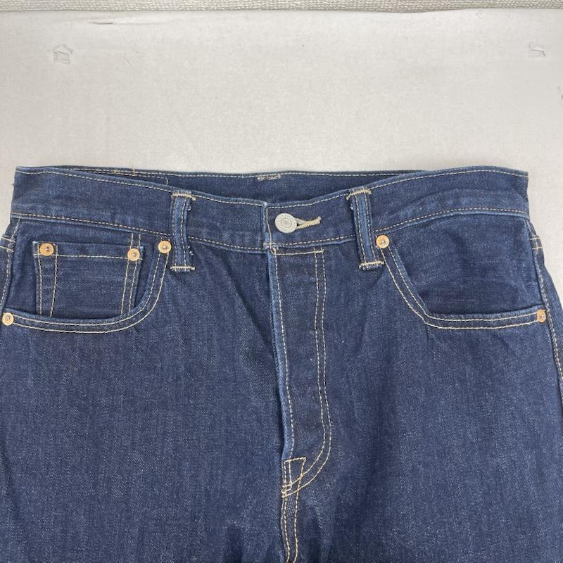 リーバイス Levi s パンツ デニム、ジーンズ 501 ボタンフライ ストレート デニム パンツ ジーンズ 00501-1484 30インチ インディゴ / インディゴ / Indigo レディース USED 古着 中古 50165249