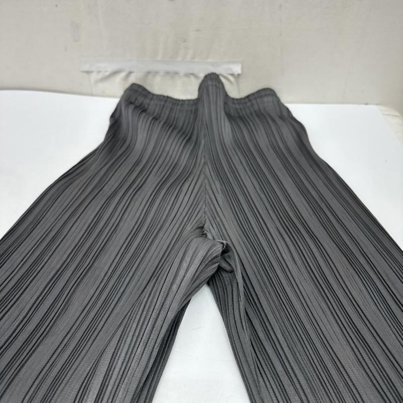 プリーツプリーズ PLEATS PLEASE パンツ スラックス ISSEY MIYAKE プリーツ イージー パンツ PP04-JF609 2 灰 / グレー / gray レディース USED 古着 中古 50165250