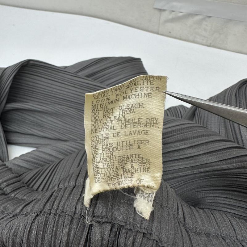 プリーツプリーズ PLEATS PLEASE パンツ スラックス ISSEY MIYAKE プリーツ イージー パンツ PP04-JF609 2 灰 / グレー / gray レディース USED 古着 中古 50165250