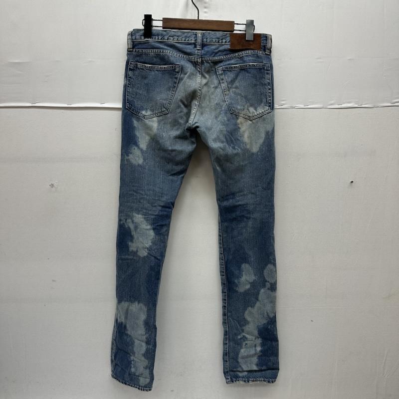 ヒステリックグラマー HYSTERIC GLAMOUR パンツ デニム、ジーンズ RAMONES ブリーチ ダメージ 加工 スタッズ デニム パンツ 0294AP04 30インチ インディゴ / インディゴ / Indigo メンズ USED 古着 中古 50165251