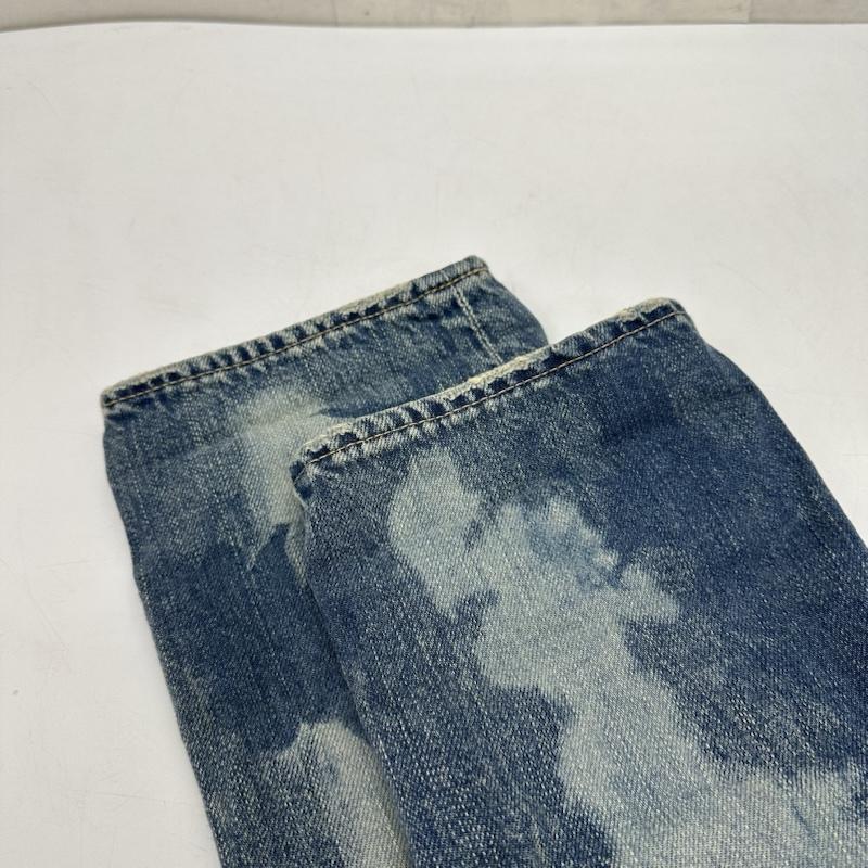 ヒステリックグラマー HYSTERIC GLAMOUR パンツ デニム、ジーンズ RAMONES ブリーチ ダメージ 加工 スタッズ デニム パンツ 0294AP04 30インチ インディゴ / インディゴ / Indigo メンズ USED 古着 中古 50165251