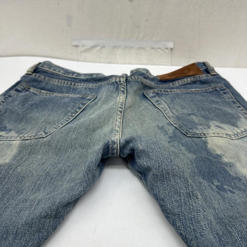 ヒステリックグラマー HYSTERIC GLAMOUR パンツ デニム、ジーンズ RAMONES ブリーチ ダメージ 加工 スタッズ デニム パンツ 0294AP04 30インチ インディゴ / インディゴ / Indigo メンズ USED 古着 中古 50165251