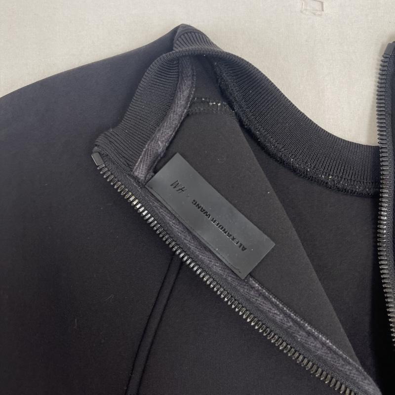 アレキサンダーワン ALEXANDER WANG パーカー 長袖 14ss H&M コラボ ネオプレン スキューバ トップス パーカー 黒 / ブラック / black レディース USED 古着 中古 50165252