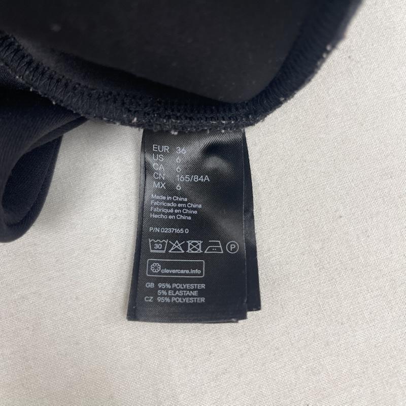 アレキサンダーワン ALEXANDER WANG パーカー 長袖 14ss H&M コラボ ネオプレン スキューバ トップス パーカー 黒 / ブラック / black レディース USED 古着 中古 50165252