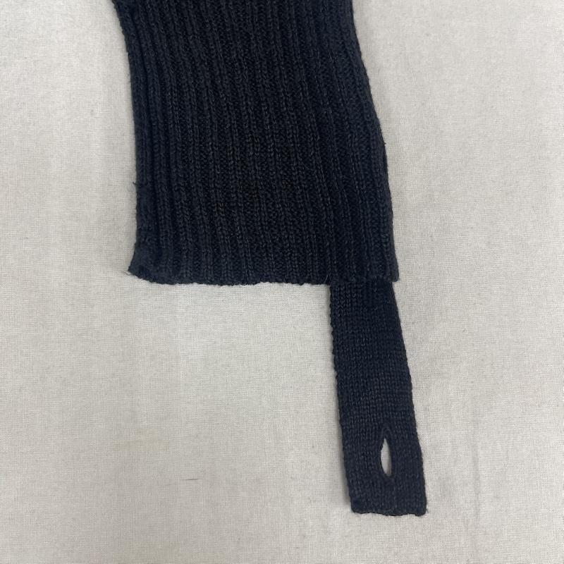 アルマーニエクスチェンジ ARMANI EXCHANGE カーディガン 長袖 シアー リブ編み ロング ニット カーディガン 2416-10355-3536 XS 黒 / ブラック / black メンズ USED 古着 中古 50165253