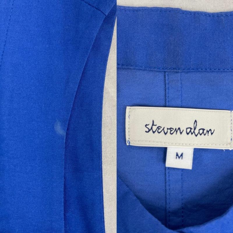 スティーブンアラン Steven Alan サロペット・オーバーオール サロペット、オーバーオール バンドカラー オールインワン レーヨン混 オーバーオール 8226-199-0405 青 / ブルー / blue レディース USED 古着 中古 50165255