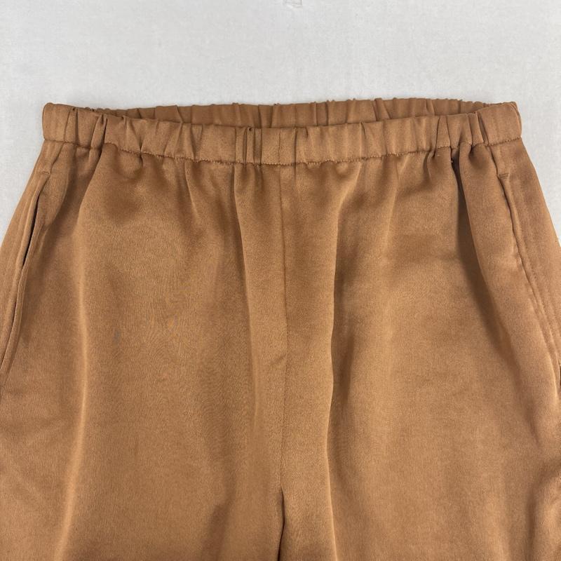 ロク ビューティアンドユース 6BEAUTY&YOUTH パンツ スラックス 日本製 SATIN PANTS サテン パンツ スラックス 228614-299-0179 38 茶 / ブラウン / brown レディース USED 古着 中古 50165265