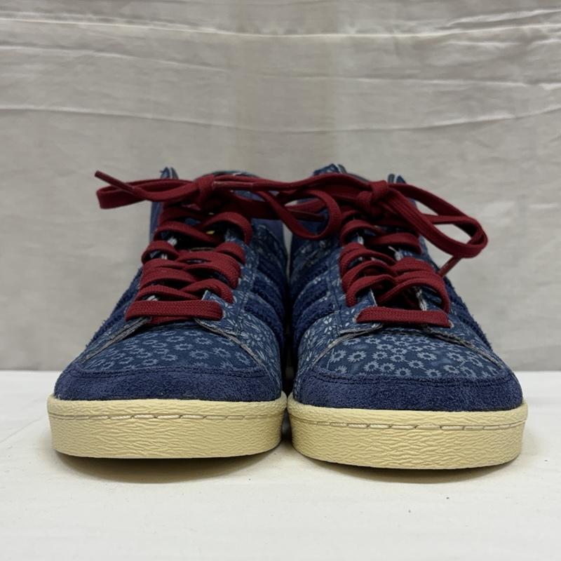 アディダス adidas スニーカー スニーカー JS0813 スエードアッパー マルチ ジャバー ハイカット スニーカー 26.5cm 紺 / ネイビー / navy メンズ USED 古着 中古 50165270