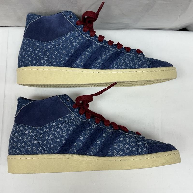 アディダス adidas スニーカー スニーカー JS0813 スエードアッパー マルチ ジャバー ハイカット スニーカー 26.5cm 紺 / ネイビー / navy メンズ USED 古着 中古 50165270