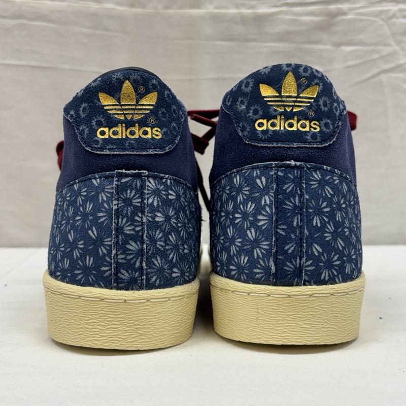 アディダス adidas スニーカー スニーカー JS0813 スエードアッパー マルチ ジャバー ハイカット スニーカー 26.5cm 紺 / ネイビー / navy メンズ USED 古着 中古 50165270