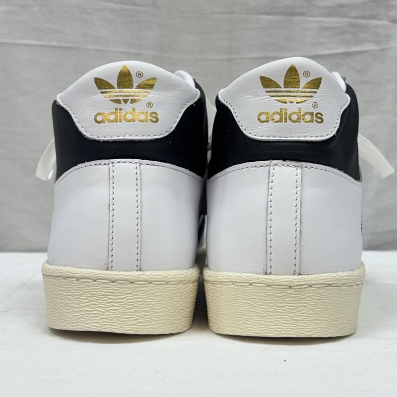 アディダス adidas スニーカー スニーカー JI3445 レザー ジャバー ハイカット スニーカー 26.5cm 白 / ホワイト / white X 黒 / ブラック / black メンズ USED 古着 中古 50165271