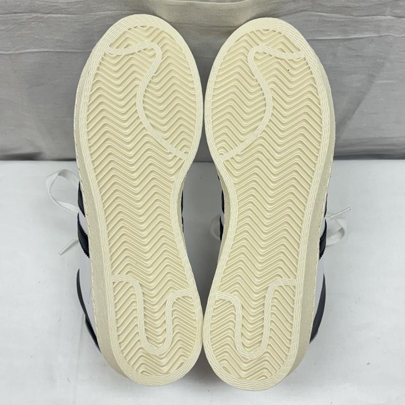 アディダス adidas スニーカー スニーカー JI3445 レザー ジャバー ハイカット スニーカー 26.5cm 白 / ホワイト / white X 黒 / ブラック / black メンズ USED 古着 中古 50165271